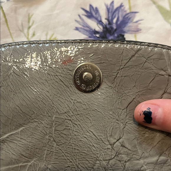 Guess Shimmering Silver Crossbody Bag - Picture 8 of 9